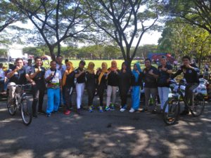 BNN kab. Gorontalo Utara Bergabung Bersama Ribuan Goweser Dalam Acara Gowes Nusantara