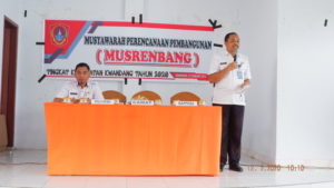 Diseminasi Informasi P4GN Melalui Insert Konten Pada Acara Musrenbang Kecamatan Kwandang