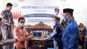Puncak Peringatan HANI 2020, Ma'ruf Amin: " Penanganan Narkotika dan Covid-19 Butuh Standar Yang Sama "