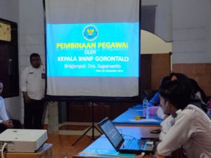 Drs. Suparwoto : "Kerja di BNN Itu Harus Kompak dan Solid"