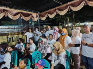 Meski Hujan, BNNK Gorontalo Utara Sukses Gelar Nonton Bareng Konser Virtual SLANK