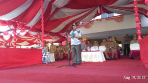 Memeriahkan HUT RI ke -74 BNNK Ikut Serta Dalam Pawai Pembangunan Tingkat Kab. Gorontalo Utara