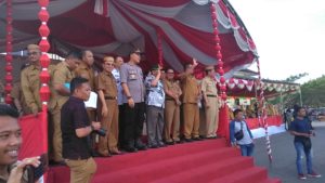 Memeriahkan HUT RI ke -74 BNNK Ikut Serta Dalam Pawai Pembangunan Tingkat Kab. Gorontalo Utara