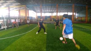 Tanding Futsal Guna Membina Kesegaran Jasmani Pegawai BNN kab. Gorontalo Utara