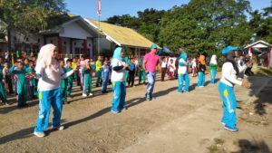 Ciptakan Generasi Emas Tanpa Narkoba, BNN Kab. Gorontalo Utara Gelar Senam Sehat Bersama