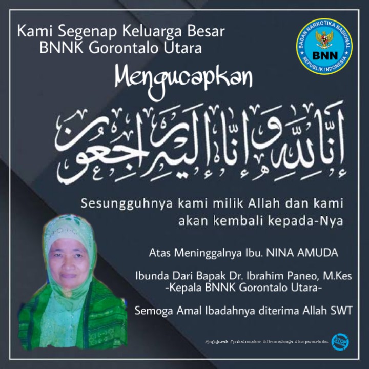 Kabar Duka, Ibunda dari Kepala BNNK Gorontalo Utara Meninggal Dunia Kabar Duka, Ibunda dari Kepala BNNK Gorontalo Utara Meninggal Dunia