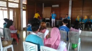 BNN Kab. Gorontalo Utara Sosialisasikan Bahaya Narkoba Pada Calon Putra Putri Saronde 2020