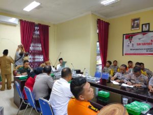BNN Kab. Gorontalo Utara Hadir Dalam Rapat Koordinasi Tim Terpadu Penanganan Konflik Sosial