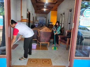 Terus Cegah Penyebaran Covid-19, BNNK Gorontalo Utara Lakukan Ini