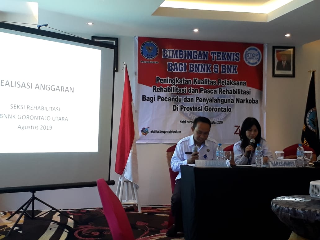 Guna Meningkatkan Mutu Layanan, BNN Kab. Gorontalo Mengikuti Bimbingan Teknis yang di Laksanakan Oleh BNN Provinsi Gorontalo Guna Meningkatkan Mutu Layanan, BNN Kab. Gorontalo Mengikuti Bimbingan Teknis yang di Laksanakan Oleh BNN Provinsi Gorontalo