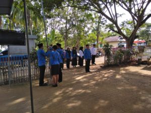 Peringati Hari Sumpah Pemuda, BNN Kab. Gorontalo Utara Gelar Upacara