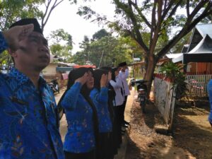 Peringati Hari Sumpah Pemuda, BNN Kab. Gorontalo Utara Gelar Upacara