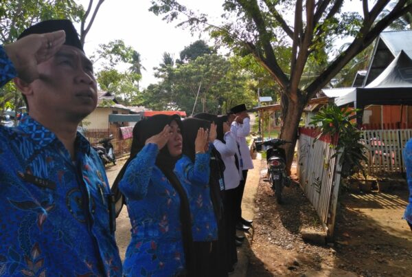 Peringati Hari Sumpah Pemuda, BNN Kab. Gorontalo Utara Gelar Upacara