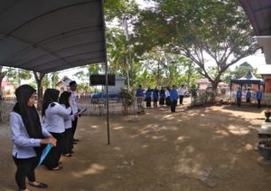 Peringati Hari Sumpah Pemuda, BNN Kab. Gorontalo Utara Gelar Upacara
