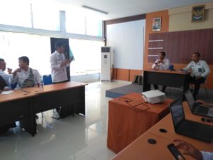 Kabag Umum BNNP Gorontalo Pimpin Langsung Rapat Monitoring dan Evaluasi Kinerja Aplikator Pelaporan Program