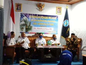Kepala BNN Provinsi Gorontalo Melakukan Kunjungan ke BNN Kab. Gorontalo Utara, Ini Pesannya.