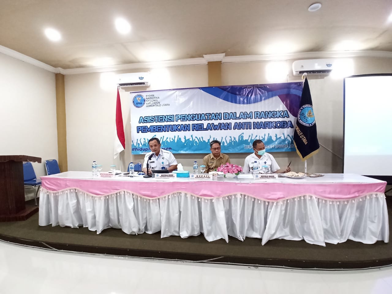 Asistensi Penguatan Dalam Rangka Pembentukan Relawan Anti Narkoba Asistensi Penguatan Dalam Rangka Pembentukan Relawan Anti Narkoba