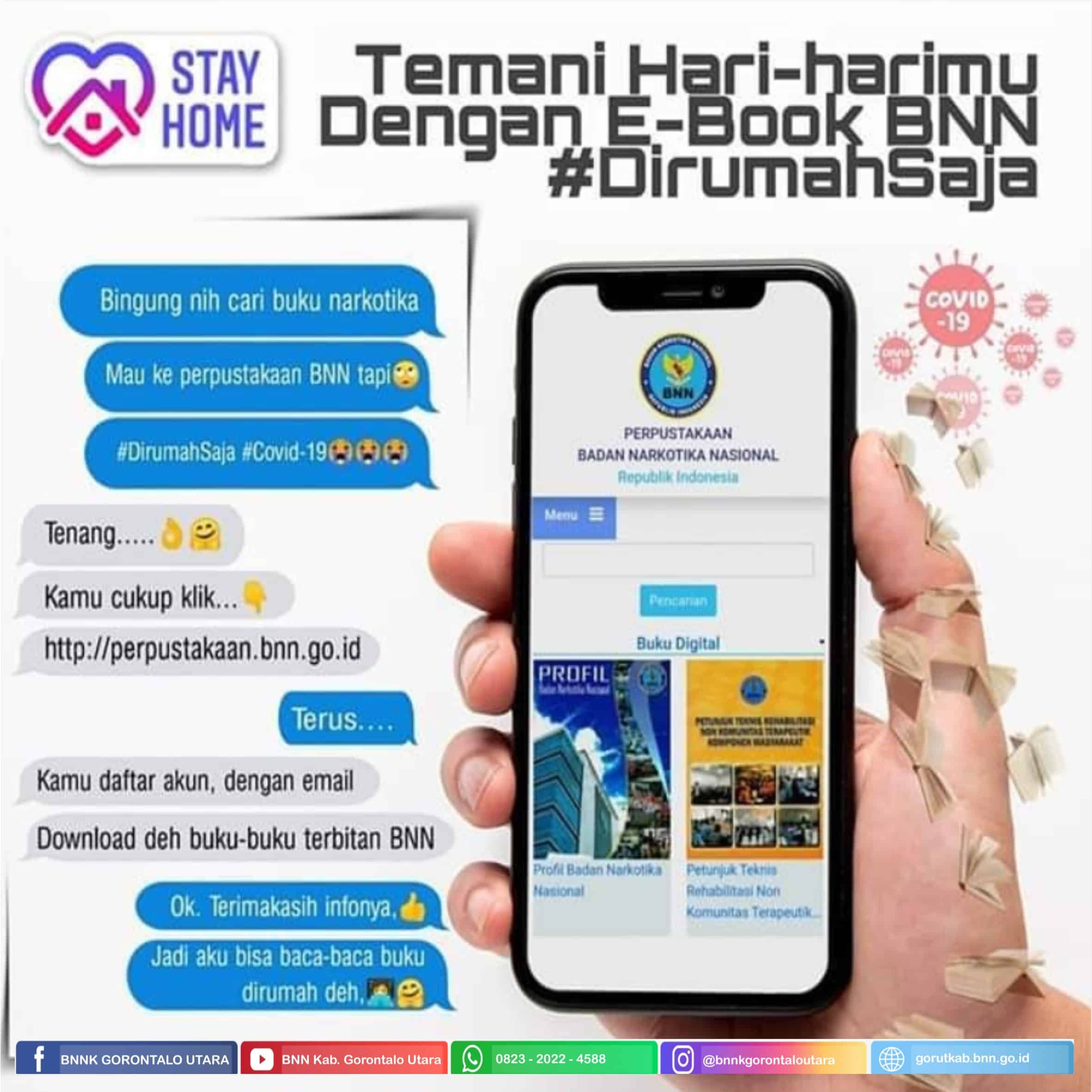 Tambah Wawasanmu Lewat Perpustakaan Daring BNN