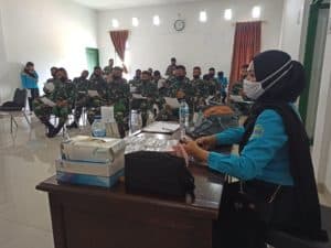 Sejumlah Anggota TNI KODIM 1314 Gorontalo Utara Ditest Urine, Ada Apa?
