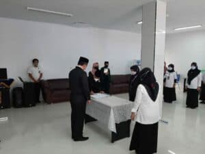 Pelantikan Pejabat Struktural, Wisnu Andayana: ” ASN Harus Mampu Beralih dari Zona Nyaman ke Zona Kompetitif”