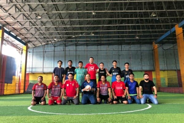 Imbang Vs BSG, Pemain BNNK Gorontalo Utara Keluhkan Lapangan Yang Licin