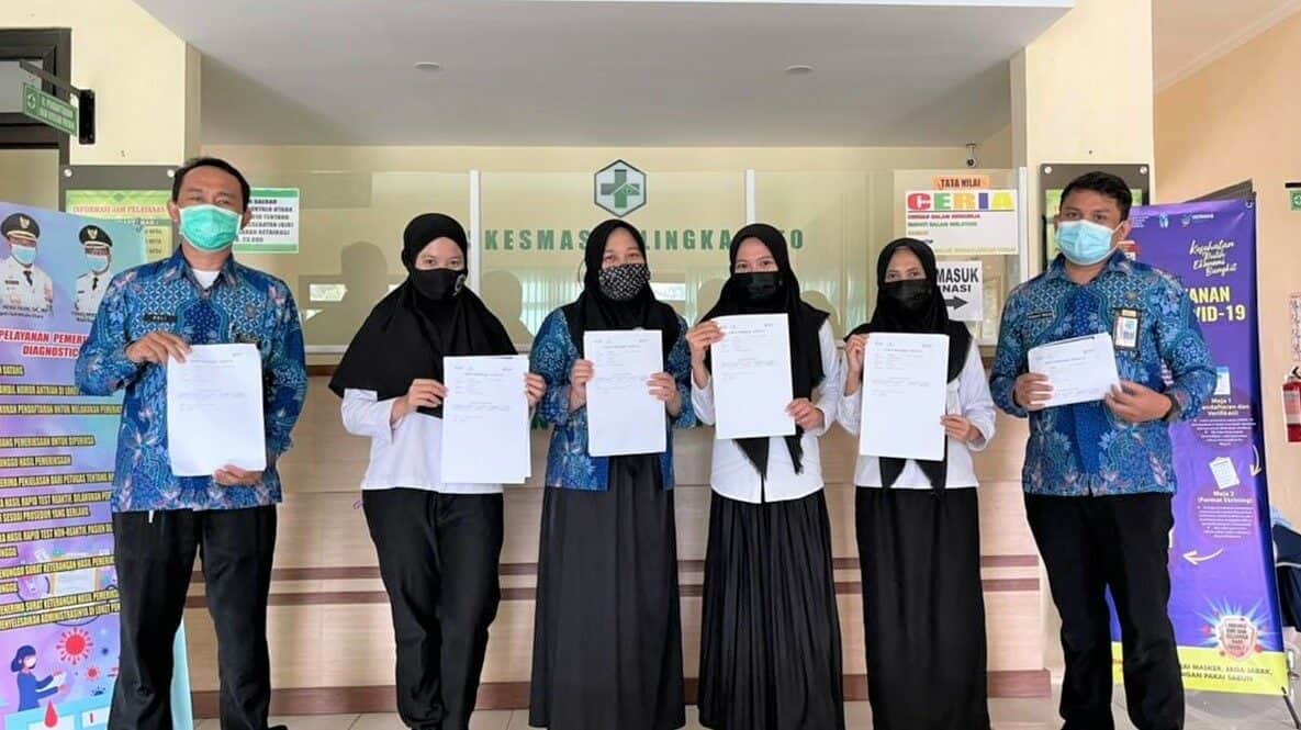 Pegawai BNNK Gorontalo Utara (Tenaga Kesehatan) Sukses Terima Vaksin Covid Dosis Kedua