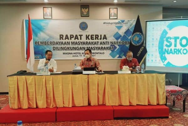 BNNK Gorontalo Sukses Gelar Rapat Kerja Program P2M di Lingkungan Masyarakat