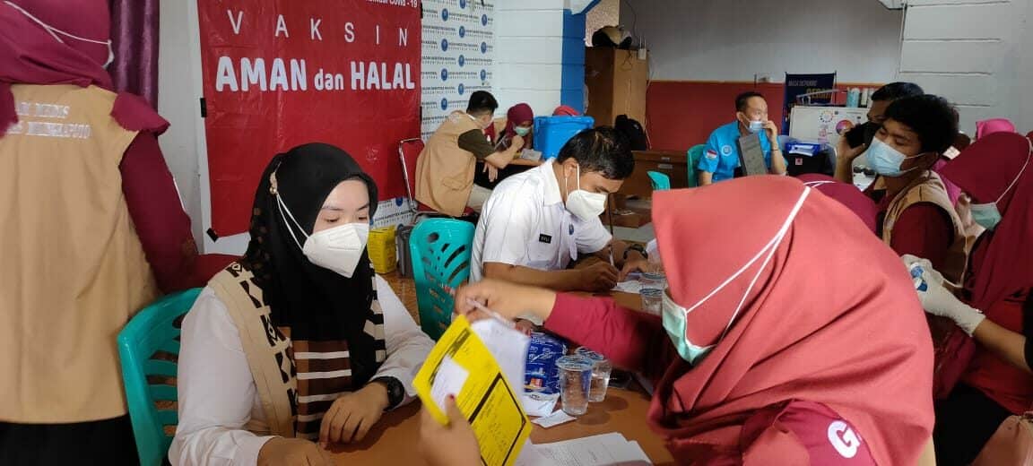 BNNK Gorontalo Utara Gelar Vaksinasi Covid-19 Bagi Pelayan Publik