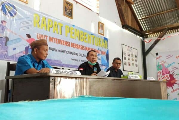 Maksimalkan Layanan Rehabilitasi, BNNK Gorontalo Utara Bentuk Unit IBM di Desa Leboto