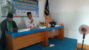 Ketua Dharma Wanita Persatuan BNN Kab. Gorontalo Utara, Hadiri Tausyiah Sambut Ramadhan