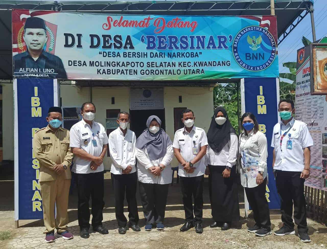 Unit IBM "Bersinar" Desa Molingkapoto Selatan, Terima Kunjungan Dari Perwakilan Deputi Rehabilitasi BNN RI Unit IBM “Bersinar” Desa Molingkapoto Selatan, Terima Kunjungan Dari Perwakilan Deputi Rehabilitasi BNN RI