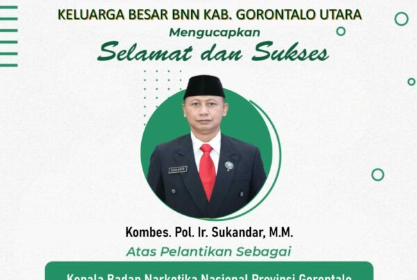 Selamat dan Sukses, Kombes. Pol. Ir. Sukandar. M.M. Resmi Jabat Kepala BNN Provinsi Gorontalo