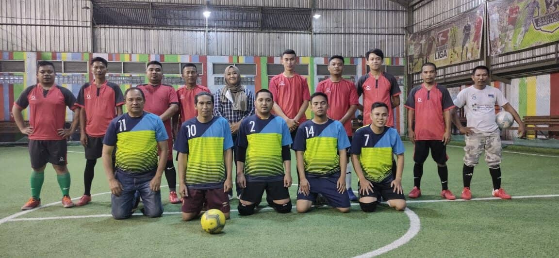 Menjamu Tim Futsal RRI Gorontalo Utara, Tim BNN Kab. Gorontalo Utara Harus Telan Pil Pahit Kekalahan