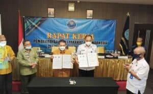 Bupati Gorontalo Utara Hadiri Rapat Kerja Pemberdayaan Masyarakat Anti Narkoba di Lingkungan Pendidikan