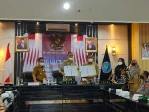 Puncak Peringatan HANI 2021, Bupati Indra Yasin : “Narkoba Musuh Kita Bersama, Menuju Indonesia Bersinar”