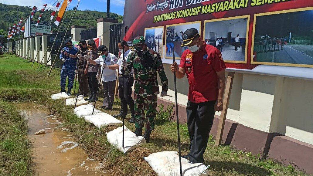 Lagi, Polres Gorontalo Utara Musnahkan 5 Ton Miras Jenis Cap Tikus