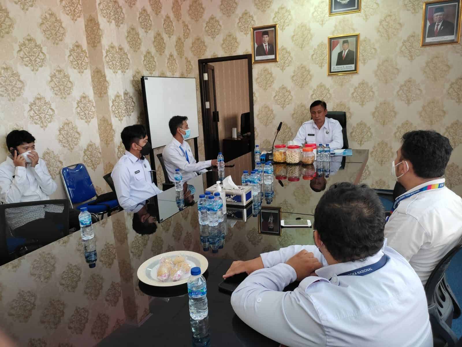 Tingkatkan Sinergitas dan Kreativitas Dalam Bidang Kehumasan, BNN Kab. Gorontalo Utara Mengikuti Rapat Internal