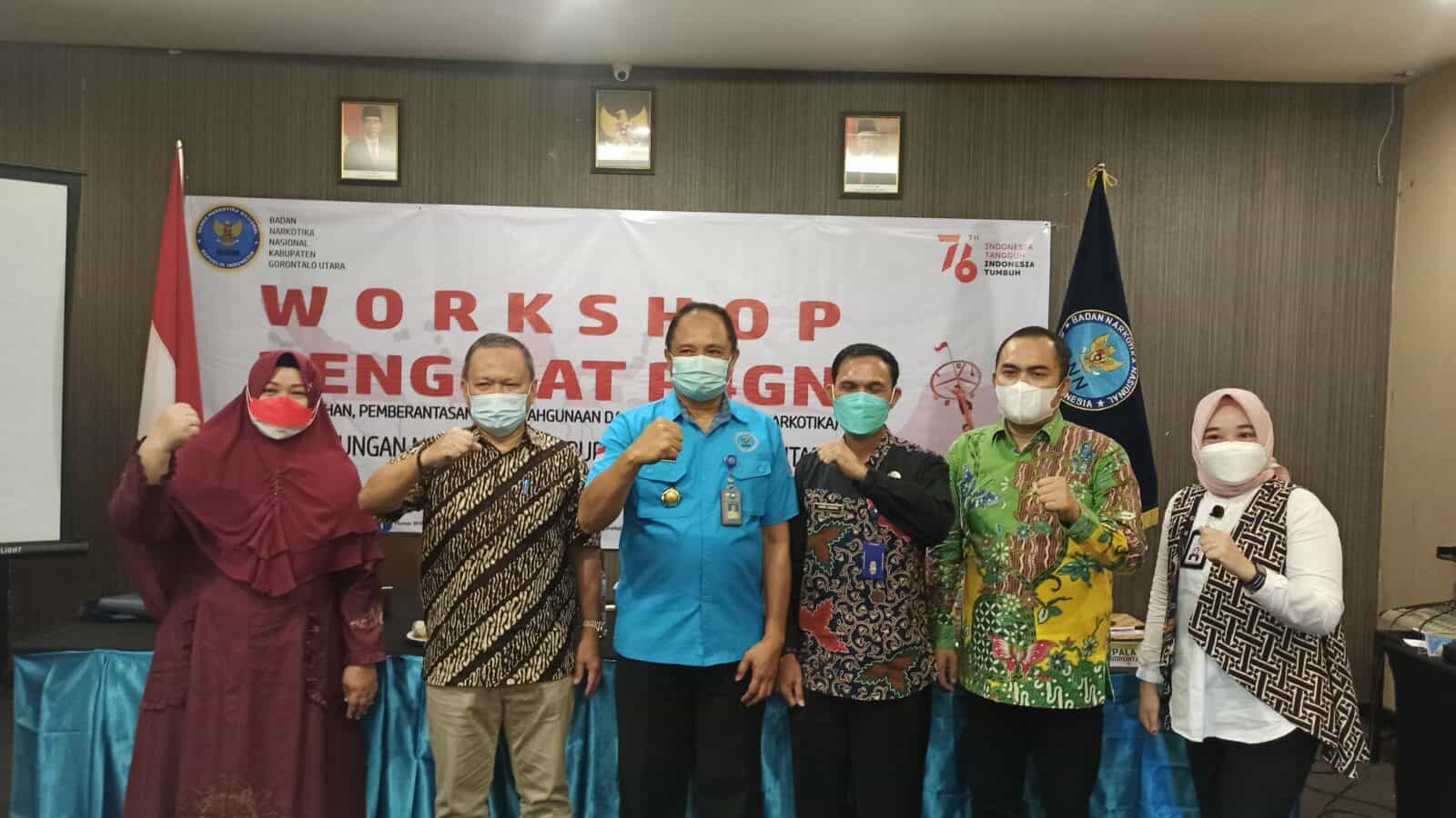 Kabag Umum BNNP Gorontalo Abdul Karim Engahu SH,MH : “Penggiat P4GN merupakan Mitra BNN Dalam Mewujudkan Indonesia Bersinar”