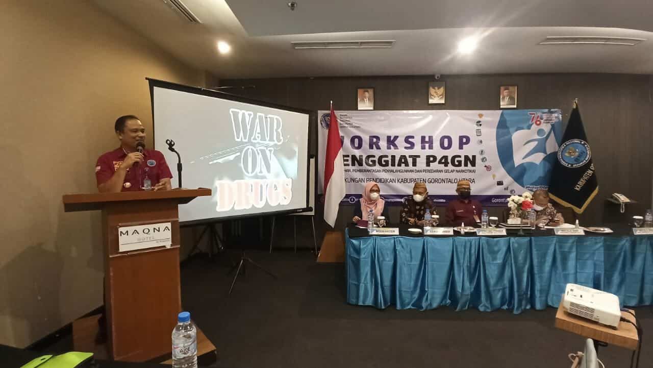 Melalui Workshop P4GN di Lingkungan Pendidikan Mampu Mencetak Penggiat Anti Narkoba