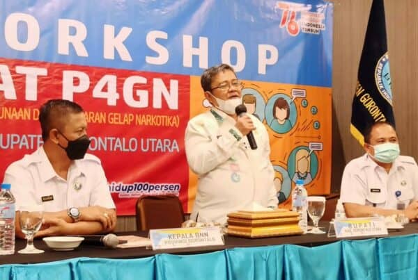 Bupati Gorontalo Utara Dr. Indra Yasin : “Sebagai Aparat Kita Harus Jadi Pionir Dalam Program P4GN”