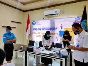 Sasar Kaum Milenial, BNN Kab. Gorontalo Utara Gelar Dialog Interkatif Pembentukkan Remaja Teman Sebaya Anti Narkoba