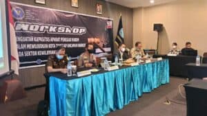 Siap Wujudkan Kab/Kota Tanggap Ancaman Narkoba, BNN Kab. Gorontalo Utara Gelar Workhop Peningkatan Kapasitas Penegak Hukum