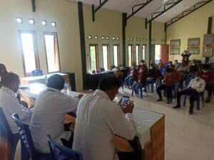 Pantau Kesiapan Desa Bersinar, BNN Kab. Gorontalo Utara Kumpulkan Seluruh Kordes