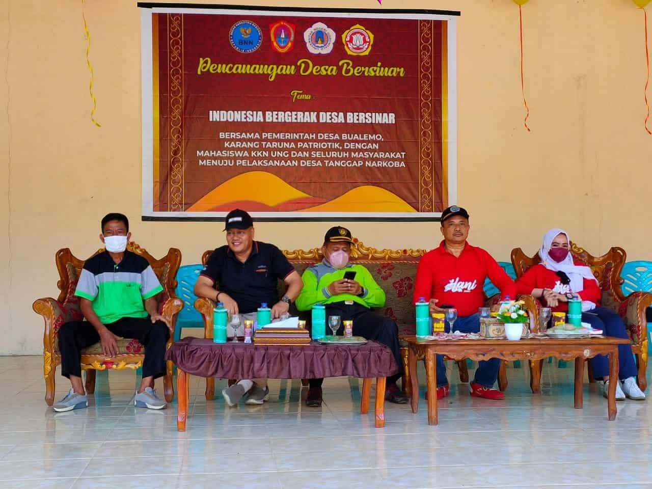 Pencanganan Desa Bualemo Sebagai Desa Bersinar, Disambut Antusiasme Warga