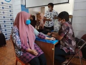 Cegah Penyebaran Covid19, Seluruh Staf Pegawai BNN Kab. Gorontalo Utara Lakukan Pemeriksaan Swab Antigen Rutin