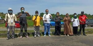 Kampanyekan Hidup 100 Persen Tanpa Narkoba, Kepala BNN Kab. Gorontalo Utara Lakukan Penanaman 1000 Pohon dan Senam Sehat Bersama Mahasiswa KKN UNG Serta Masyarakat