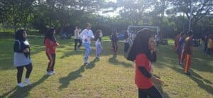 Kampanyekan Hidup 100 Persen Tanpa Narkoba, Kepala BNN Kab. Gorontalo Utara Lakukan Penanaman 1000 Pohon dan Senam Sehat Bersama Mahasiswa KKN UNG Serta Masyarakat