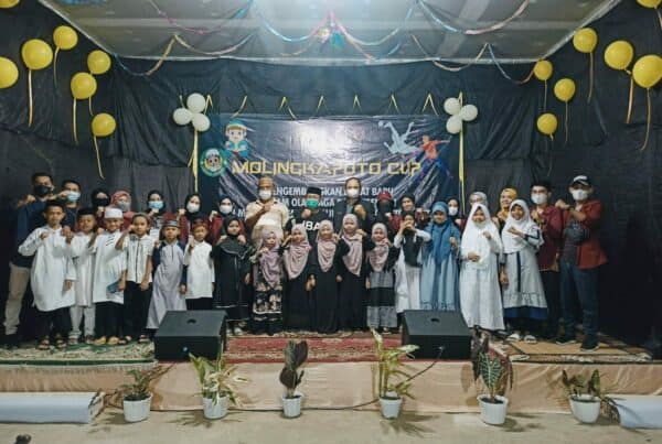 Jaring Talenta Muda Bersinar (Bersih Narkoba), Mahasiswa KKN UNG Bersama BNN Kab. Gorontalo Utara Gelar Lomba Olahraga dan Kesenian