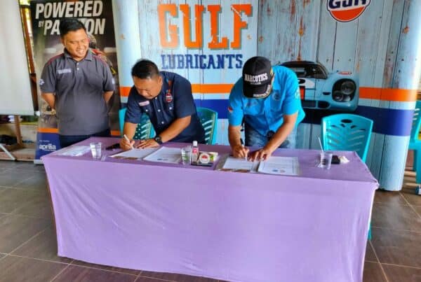 Tebar Semangat Anti Narkoba di Kalangan Bikers, BNN Kab. Gorontalo Utara Hadir dalam Gulf Gathering All Bikers Part 2 di Minanga