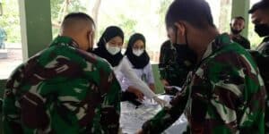 Satuan BRIGIF 22/OM Gelar Sosialisasi Narkoba Sekaligus Test Urine